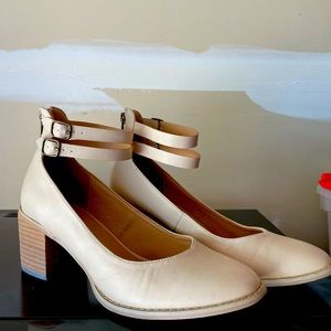 Bohme chunky heel ankle strap shoes